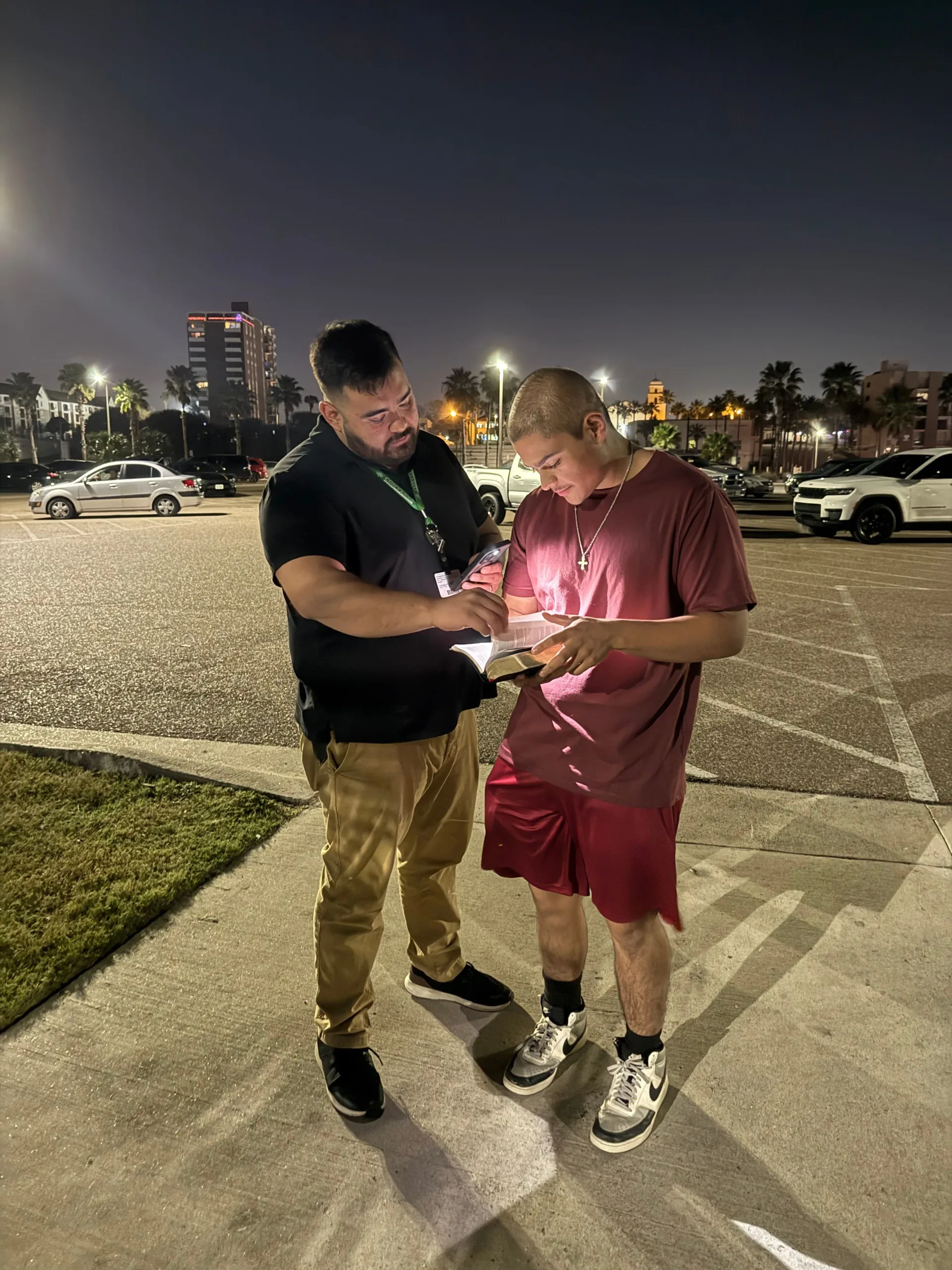 Sharing the gospel